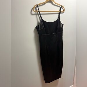 Vintage Elegant Black Sleeveless Dress
